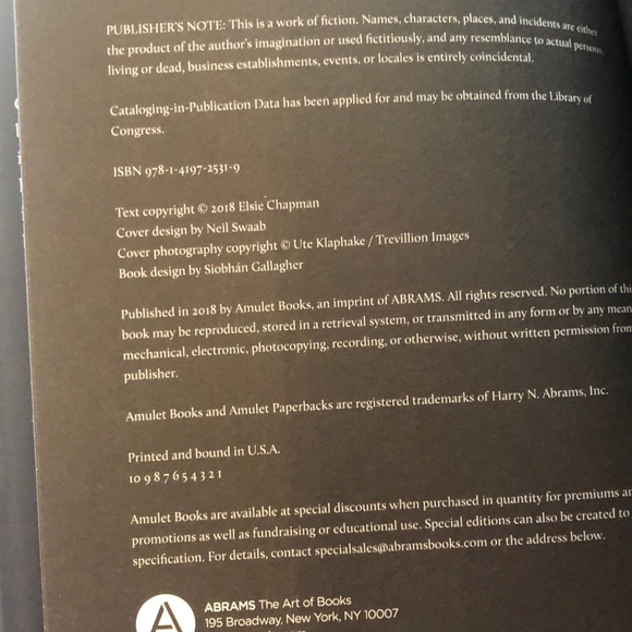 Along The Indigo by Elsie Chapman Hardcover Book - Picture 6 of 11